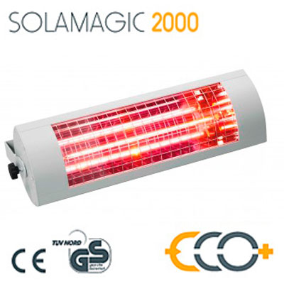 CALEFACTOR TERRAZA ECO MOVE 2000W (Blanco)